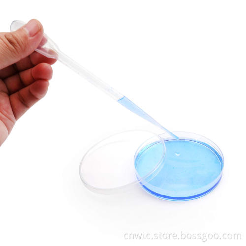 Lab Disposables: Transparent Plastic Petri Dishes - Sizes 100mm & 90mm, Sterile Culture Petri Dishes 90x15mm